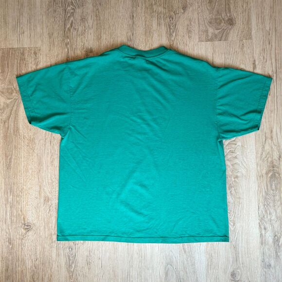 Mad Enterprises Graphic T-Shirt Western Open Green XL USA Vintage Magazine Tee - Picture 3 of 6